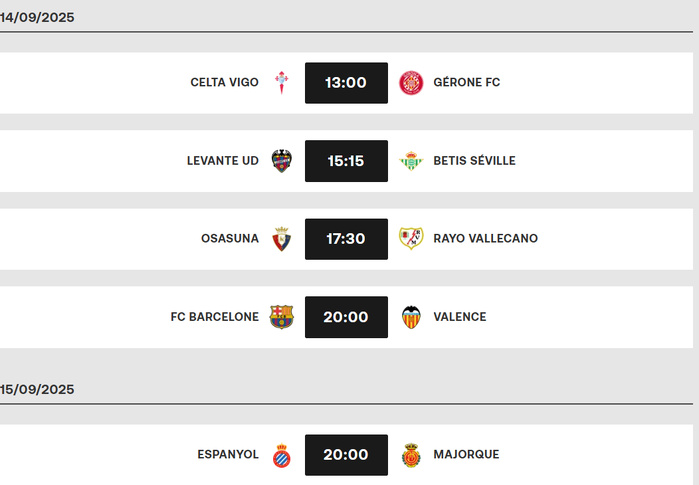 Liga / J4 : Le Real et le Barça relancent la course-poursuite Liga / J4 : Le Real et le Barça relancent la course-poursuite