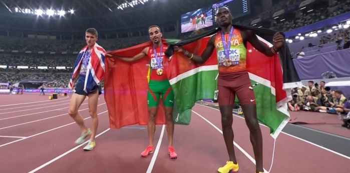 Mondiaux de Tokyo / 1500 m : Isaac Nader, le neveu de l’ancien attaquant du Wydad Hassan Nader, en or « portugais » ! Mondiaux de Tokyo / 1500 m : Isaac Nader, le neveu de l’ancien attaquant du Wydad Hassan Nader, en or « portugais » !