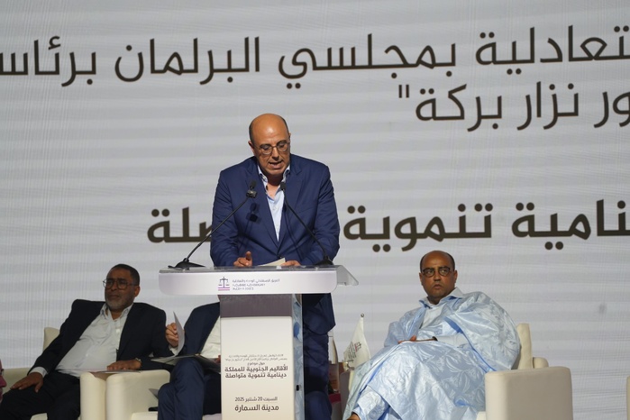 Mohamed Ould Rachid réaffirme depuis Smara le soutien de l’Istiqlal au processus de développement des provinces du Sud Mohamed Ould Rachid réaffirme depuis Smara le soutien de l’Istiqlal au processus de développement des provinces du Sud