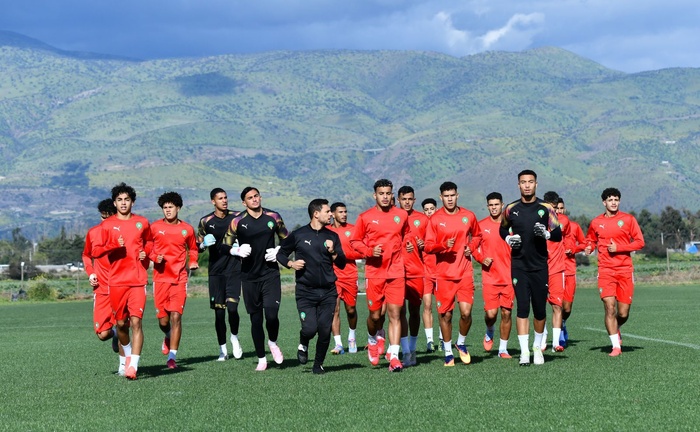 Mondial U20 : Première séance d’entraînement des Lionceaux à Santiago Mondial U20 : Première séance d’entraînement des Lionceaux à Santiago
