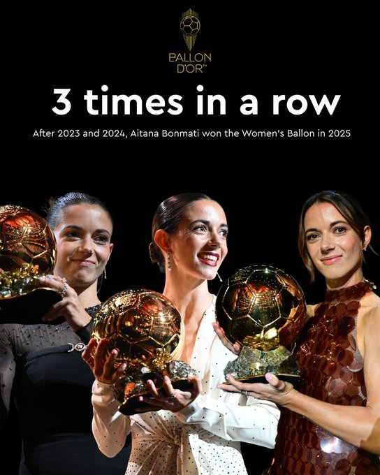 Ballon d'Or Féminin 2025 : Le Palmarès