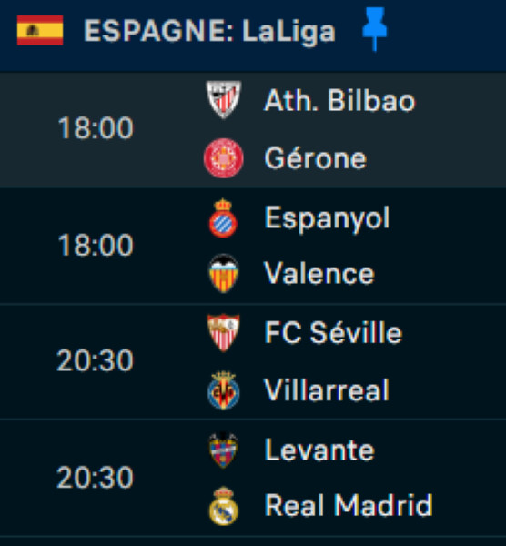 Liga : début de la J6 ce soir