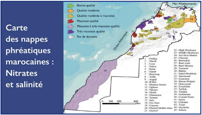 Eaux souterraines : Nos nappes phréatiques sous pression des nitrates Eaux souterraines : Nos nappes phréatiques sous pression des nitrates
