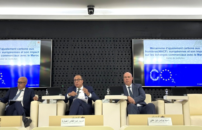 Mécanisme carbone européen: la recette du CESE pour amortir le choc sur les exportations marocaines Mécanisme carbone européen: la recette du CESE pour amortir le choc sur les exportations marocaines