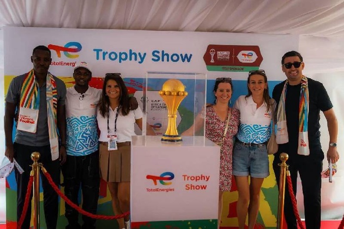 Tournée promotionnelle "CAN Maroc 2025": La CAF présente à Kigali le Trophée de la Coupe d’Afrique Tournée promotionnelle "CAN Maroc 2025": La CAF présente à Kigali le Trophée de la Coupe d’Afrique