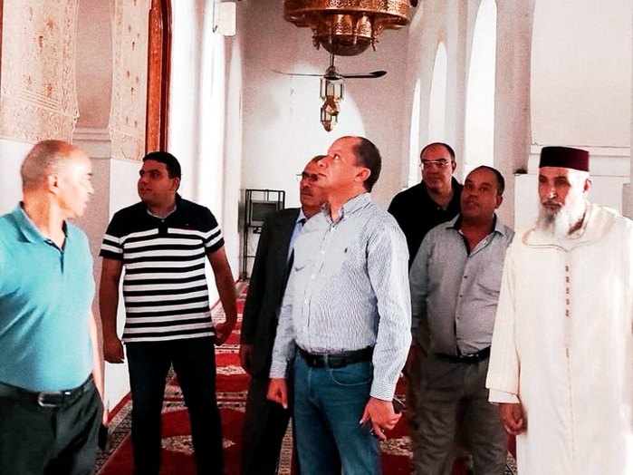 Youssoufia : Abdelmoumen Taleb en visite de terrain aux infrastructures religieuses et éducatives de la province Youssoufia : Abdelmoumen Taleb en visite de terrain aux infrastructures religieuses et éducatives de la province