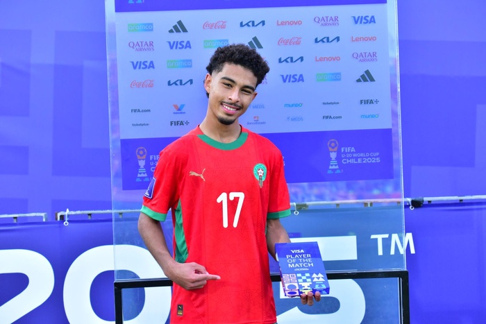 CDM U20 / Maroc-Espagne : Yassine Gessime MVP du match CDM U20 / Maroc-Espagne : Yassine Gessime MVP du match