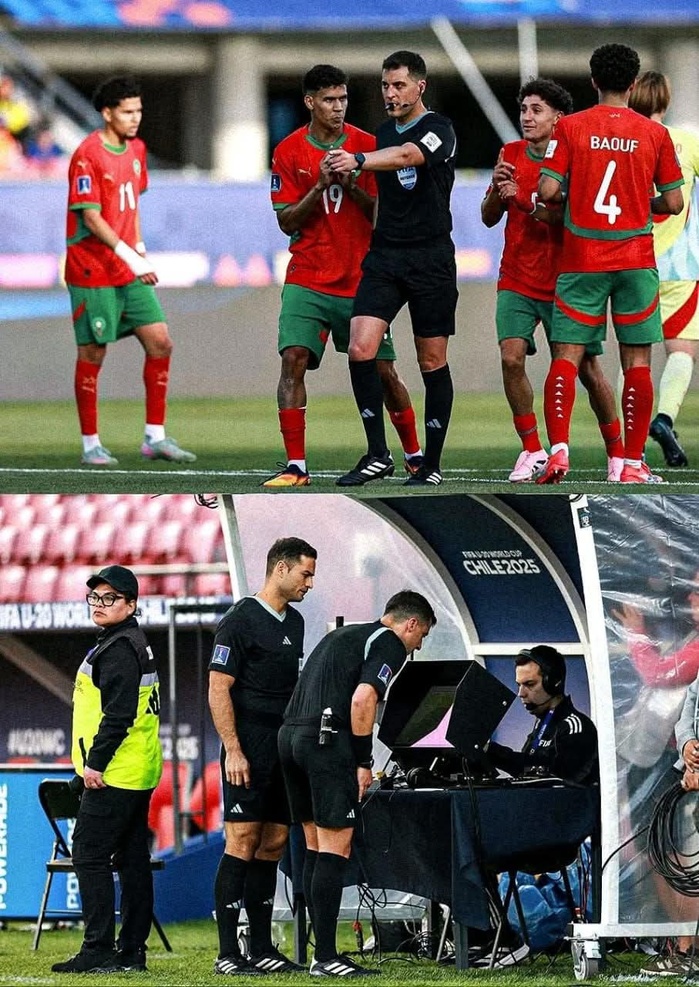 CDM U20 : Ouahbi premier coach utilisateur du carton vert