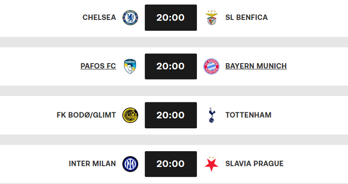 LDC / J2 phase de ligue : une soirée bien chargée ce mardi !