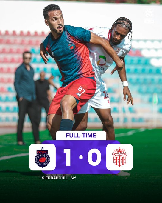 Botola Pro D1 / J3 : L’OCS vainqueur du HUSA