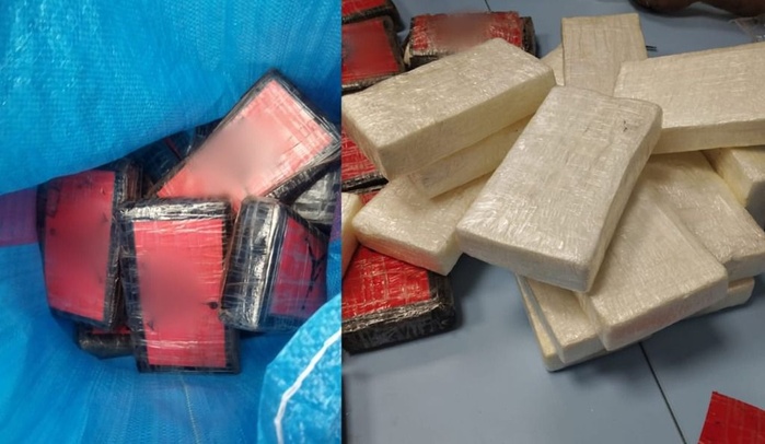 El Guerguerat : Saisie de 53 kg et 630 grammes de cocaïne