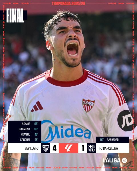 Liga / J8 : Séville humilie un Barça méconnaissable Liga / J8 : Séville humilie un Barça méconnaissable