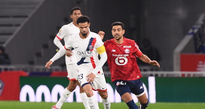 Ligue 1 : Igamane, passeur décisif, permet au LOSC d'arracher le nul face au PSG Ligue 1 : Igamane, passeur décisif, permet au LOSC d'arracher le nul face au PSG