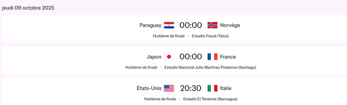 Mondial U20 / Officiel : Maroc vs Corée du Sud en huitièmes : Date ? horaire ?