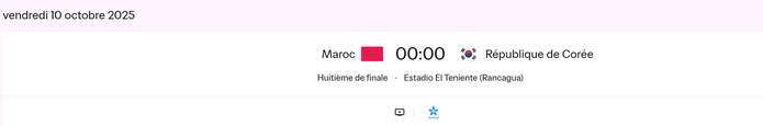 Mondial U20 / Officiel : Maroc vs Corée du Sud en huitièmes : Date ? horaire ? Mondial U20 / Officiel : Maroc vs Corée du Sud en huitièmes : Date ? horaire ?