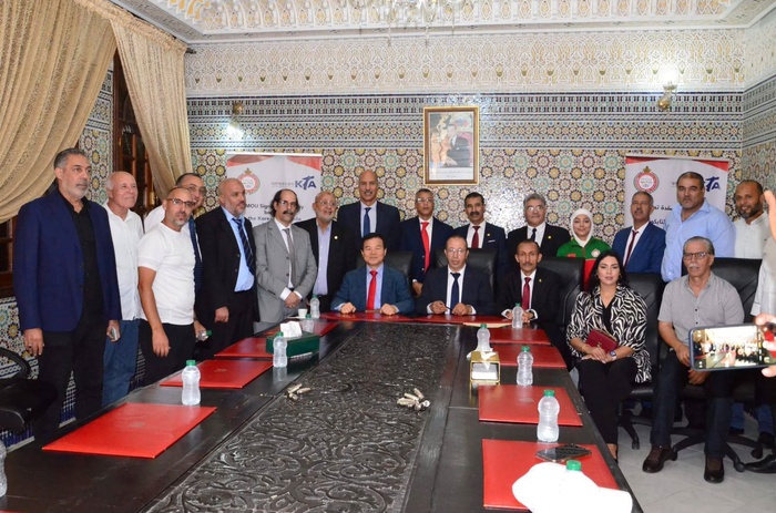 Taekwondo : Accord de coopération entre le Maroc et la Corée du Sud Taekwondo : Accord de coopération entre le Maroc et la Corée du Sud