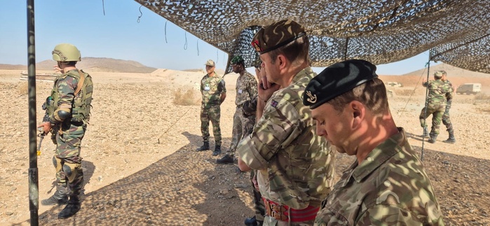«Jbel Sahara 2025» : les FAR et l'Armée britannique manœuvrent dans le désert «Jbel Sahara 2025» : les FAR et l'Armée britannique manœuvrent dans le désert