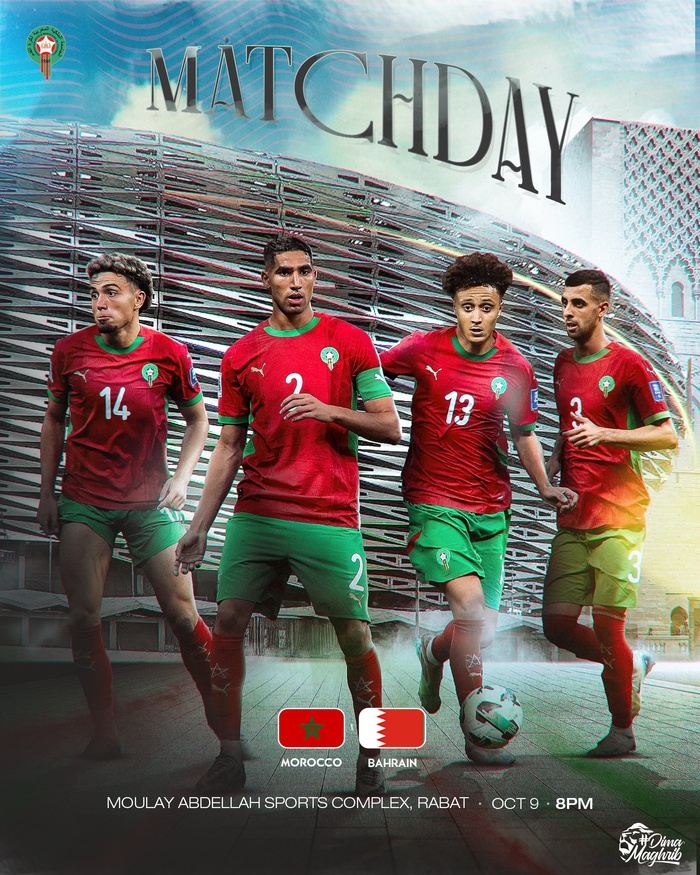 Amical Maroc -Bahreïn : Un test pour le réglage et  une 15e victoire de suite !