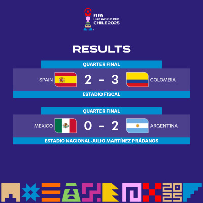 Mondial U20 : La Colombie face à l’Argentine en demi-finale Mondial U20 : La Colombie face à l’Argentine en demi-finale