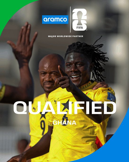 CDM 2026 (Zone Afrique) : Le Ghana décroche son billet pour une cinquième participation mondiale CDM 2026 (Zone Afrique) : Le Ghana décroche son billet pour une cinquième participation mondiale