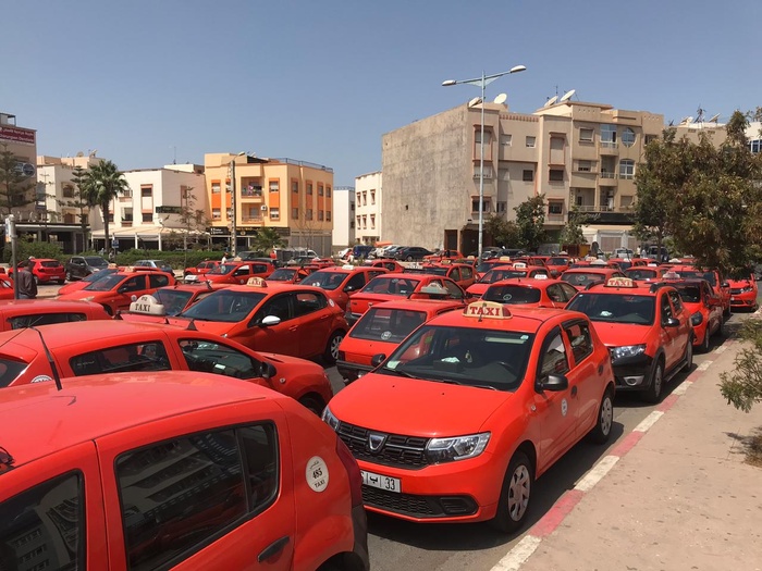Khouribga: Course interrompue pour 21 petits taxis Khouribga: Course interrompue pour 21 petits taxis