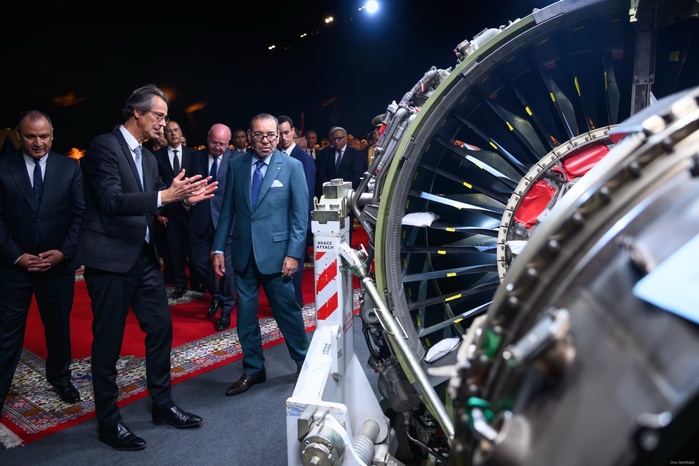 Safran : le Maroc abrite la plus grande chaîne d’assemblage de moteurs d’avions hors de France Safran : le Maroc abrite la plus grande chaîne d’assemblage de moteurs d’avions hors de France