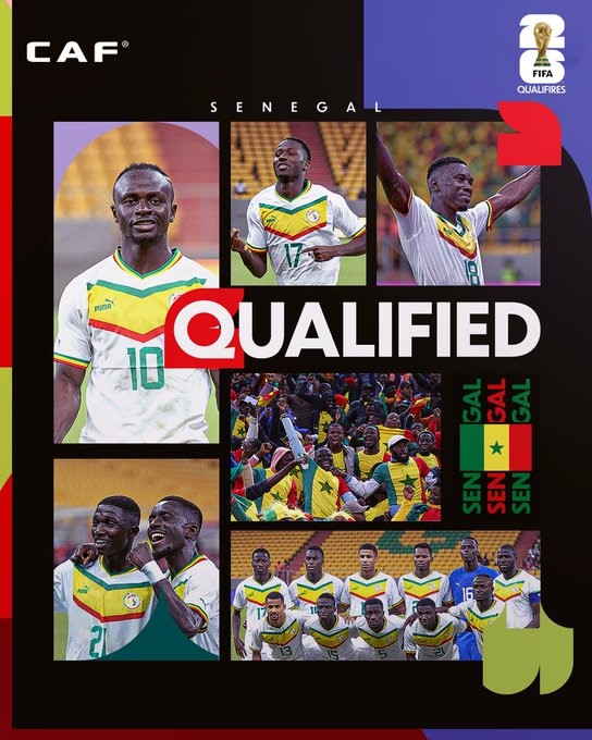 CDM 2026 : Le Sénégal qualifié CDM 2026 : Le Sénégal qualifié