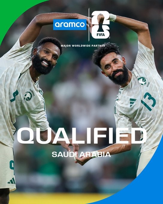 CDM 2026 : L’Arabie Saoudite composte son billet CDM 2026 : L’Arabie Saoudite composte son billet