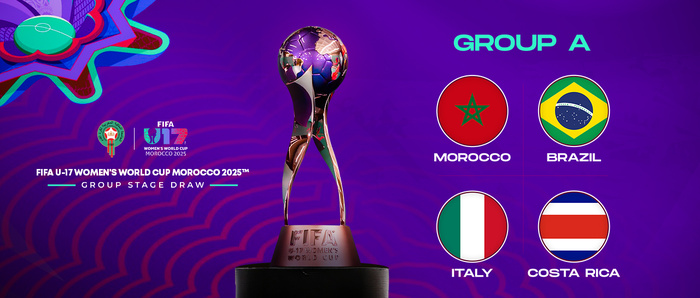 CDM U17 (F) 2025: MAROC-BRESIL, ce soir, pour lancer la compétition au Stade Olympique de Rabat CDM U17 (F) 2025: MAROC-BRESIL, ce soir, pour lancer la compétition au Stade Olympique de Rabat