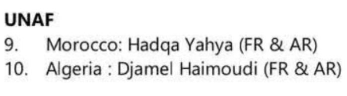 CAF /Arbitrage :un nouveau président de la Commission, Hadqa responsable du pôle futsal CAF /Arbitrage :un nouveau président de la Commission, Hadqa responsable du pôle futsal