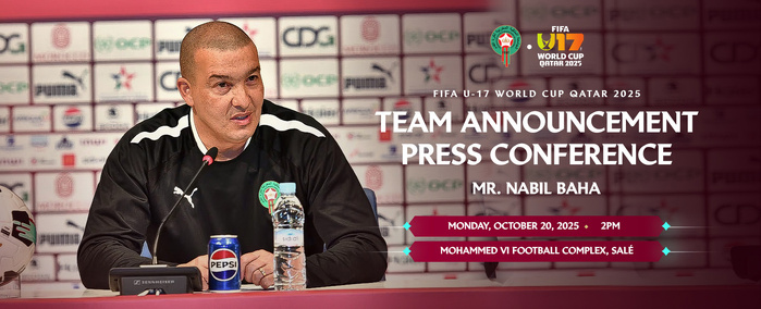 Mondial masculin U17. Qatar 25 : Nabil Baha dévoilera sa liste lundi prochain Mondial masculin U17. Qatar 25 : Nabil Baha dévoilera sa liste lundi prochain