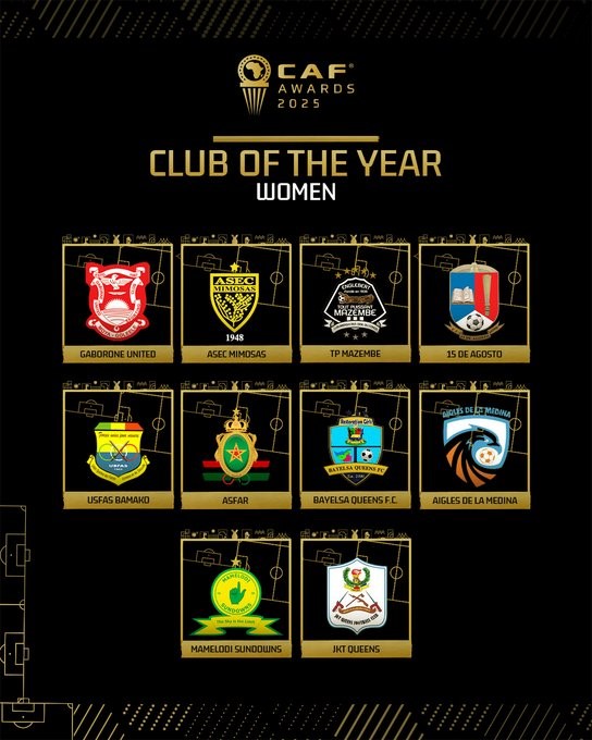 Awards CAF 2025 : Les femmes à l’honneur ! Awards CAF 2025 : Les femmes à l’honneur !