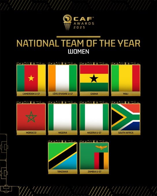 Awards CAF 2025 : Les femmes à l’honneur ! Awards CAF 2025 : Les femmes à l’honneur !