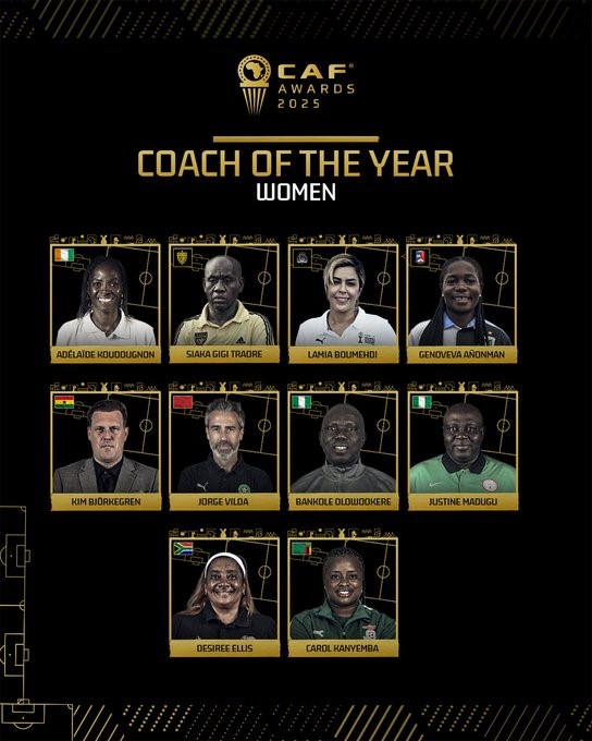 Awards CAF 2025 : Les femmes à l’honneur ! Awards CAF 2025 : Les femmes à l’honneur !