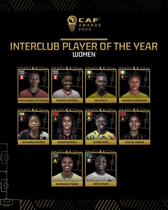 Awards CAF 2025 : Les femmes à l’honneur ! Awards CAF 2025 : Les femmes à l’honneur !