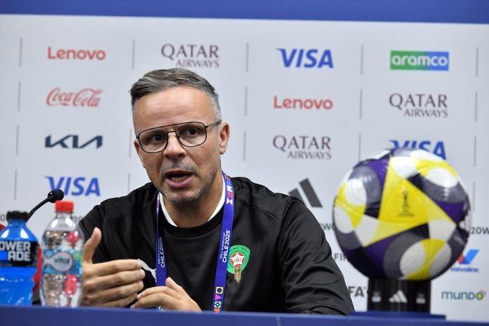 Finale du Mondial U20 – Mohamed Ouahbi : « Il n’y a pas d’équipe invincible, nous ferons le maximum pour remporter le titre » Finale du Mondial U20 – Mohamed Ouahbi : « Il n’y a pas d’équipe invincible, nous ferons le maximum pour remporter le titre »