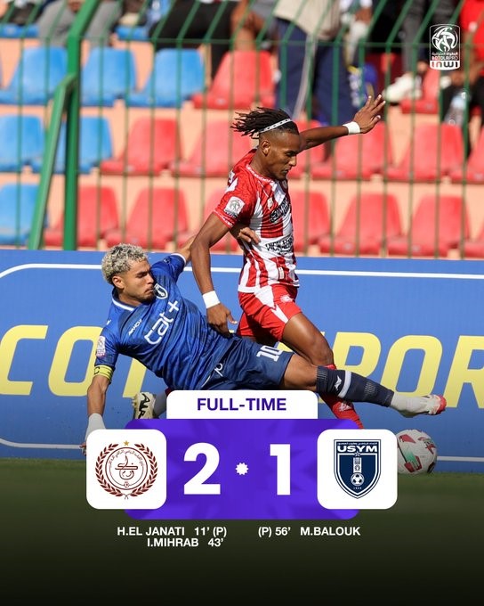 Botola D1/J5 : le KACM décroche sa première victoire; l'USYM lanterne rouge Botola D1/J5 : le KACM décroche sa première victoire; l'USYM lanterne rouge