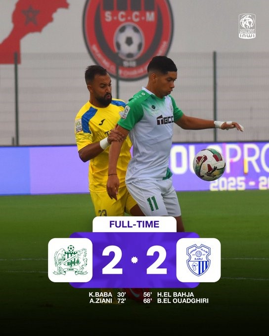Botola D1/J5 : le KACM décroche sa première victoire; l'USYM lanterne rouge Botola D1/J5 : le KACM décroche sa première victoire; l'USYM lanterne rouge