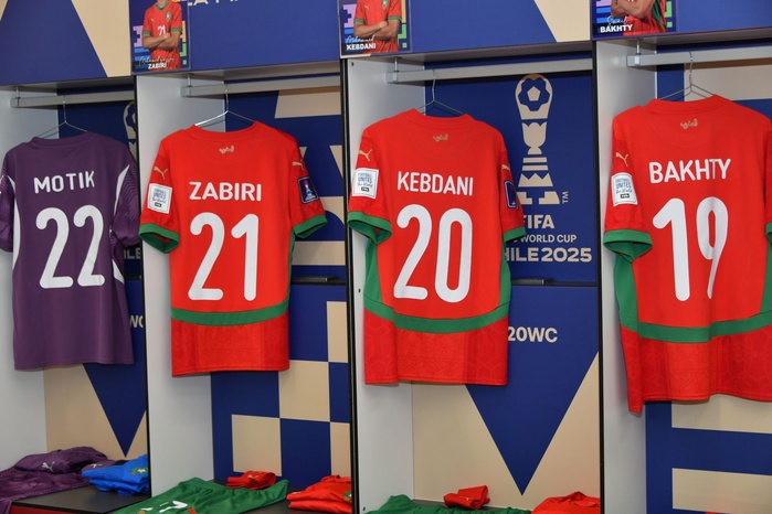 L'Avant-Finale Maroc-Argentine : le vestiaire des Lionceaux (Photos)