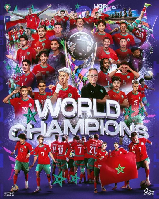 Finale CDM U20 / Le MAROC : UN BEAU CHAMPION DU MONDE U20 2025 APRES LA MAESTRIA DE SES LIONCEAUX Finale CDM U20 / Le MAROC : UN BEAU CHAMPION DU MONDE U20 2025 APRES LA MAESTRIA DE SES LIONCEAUX