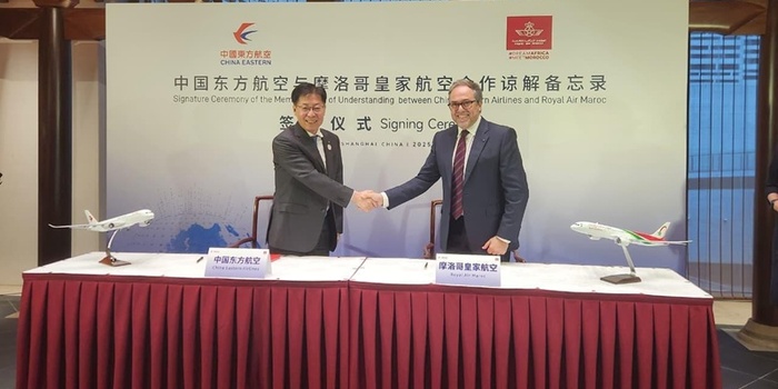 La RAM et China Eastern Airlines signent un partenariat stratégique pour renforcer la connectivité Chine-Afrique La RAM et China Eastern Airlines signent un partenariat stratégique pour renforcer la connectivité Chine-Afrique