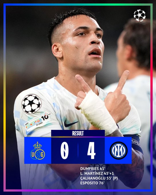 LDC/J3-Acte I : Barça, PSG, Arsenal et l’Inter survolent une soirée européenne fort explosive LDC/J3-Acte I : Barça, PSG, Arsenal et l’Inter survolent une soirée européenne fort explosive
