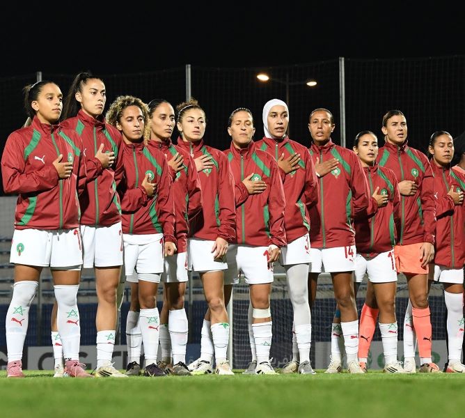 Foot féminin amical / Maroc – Haïti : Victoire des Lionnes ‘’A’’ Foot féminin amical / Maroc – Haïti : Victoire des Lionnes ‘’A’’
