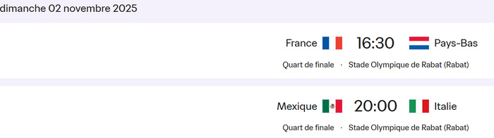Mondial U17 (F) Maroc 2025 : La France élimine l’Espagne au bout du suspense et file en quarts de finale