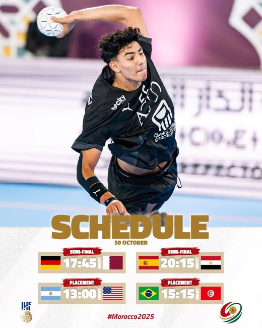 HB. Mondial U17 Maroc 2025 : l’Égypte et le Qatar pour deux places en finale