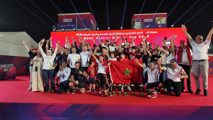 Karting : Le Maroc remporte la FIA Mena Nations Cup 2025 au Qatar Karting : Le Maroc remporte la FIA Mena Nations Cup 2025 au Qatar