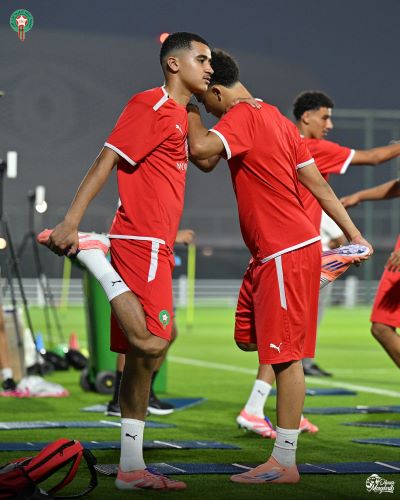 FB. Mondial masculin U17 : premier entraînement des Lionceaux à Doha