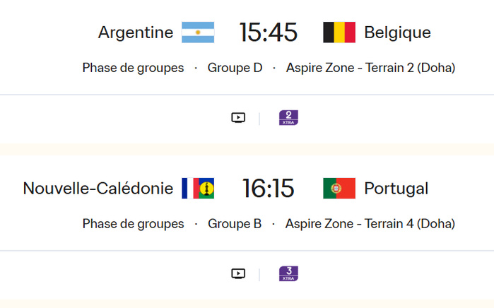 CDM (M) U17 Qatar25 / Programme du jour : Les Lionceaux en lice ce lundi au Qatar