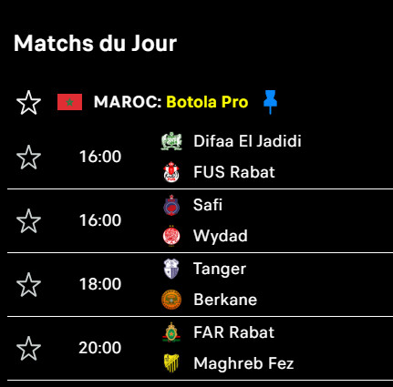 Botola D1 /J8: Le choc FAR-MAS ,  grande affiche de ce dimanche !