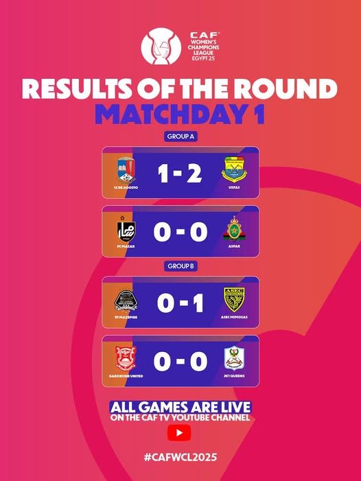 LDC (f) CAF: A suivre sur la chaîne YouTube officielle de la CAF